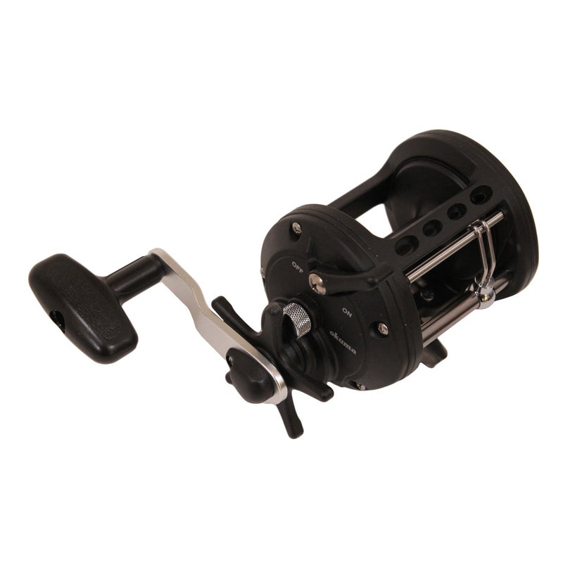 Okuma CLX-300La Classic Levelwind Star Drag Casting Reel, 300 Reel Size, 3.8: 1 Gear Ratio, 24" Retrieve Rate, 17 lb Max Drag, Right Hand,Black - Image 2